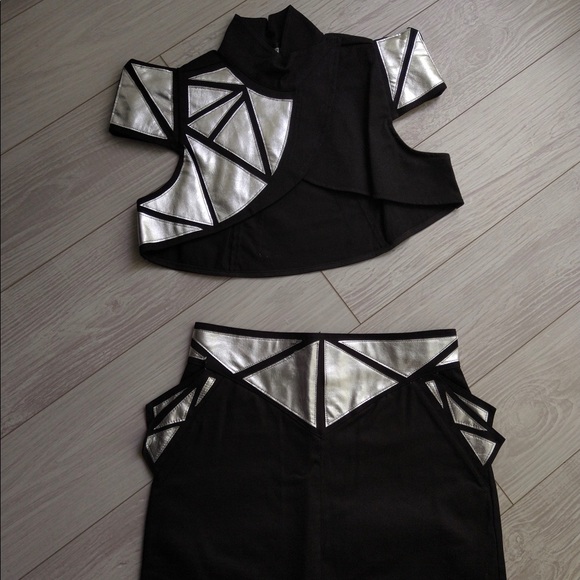 Lip Service Mirror Image Skirt - Picture 2 of 5